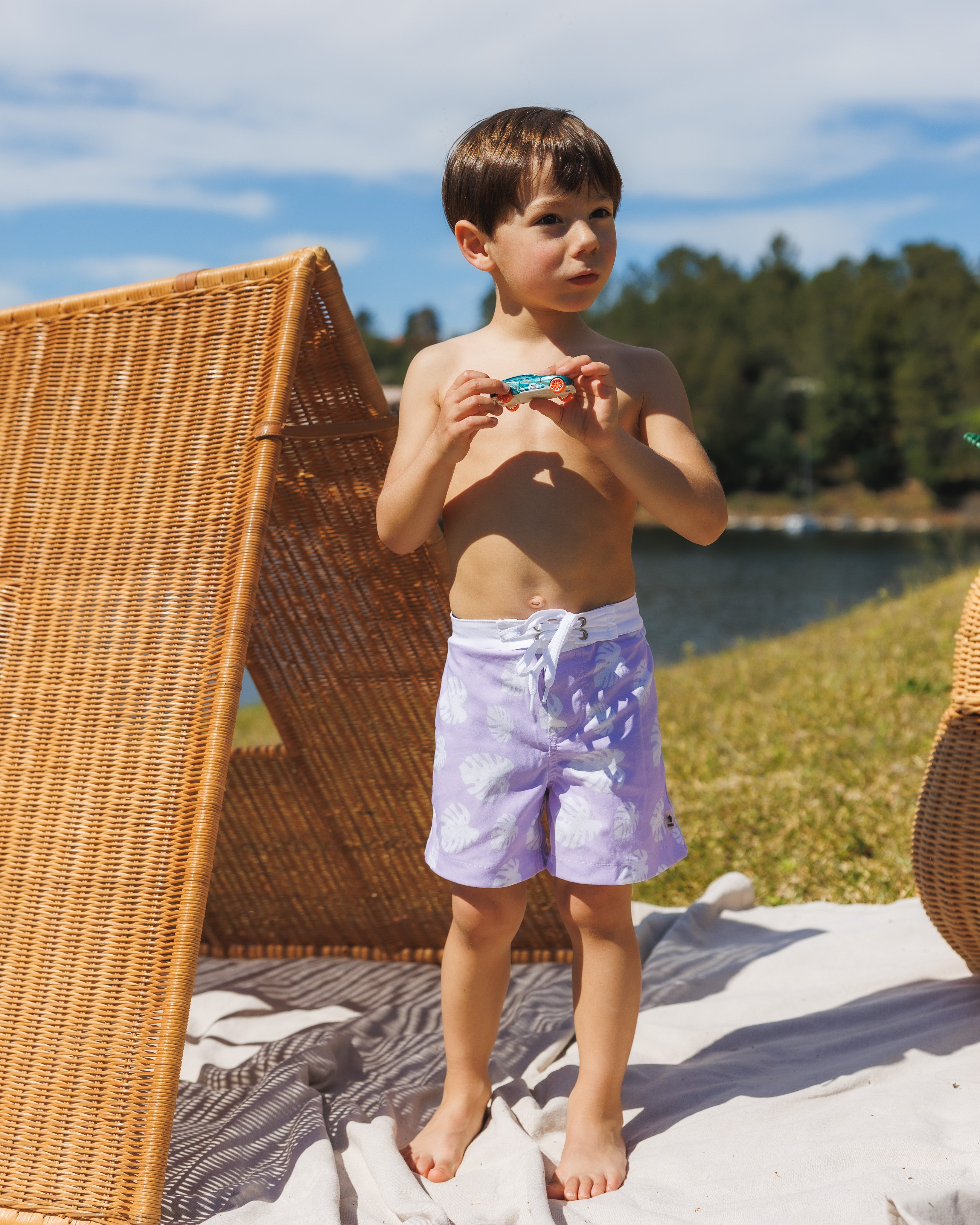 Monstera - Swim Shorts