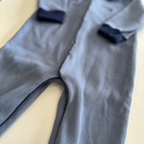 Babygrow Azul com Azul Escuro