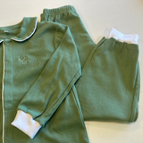 Pijama Verde com Branco