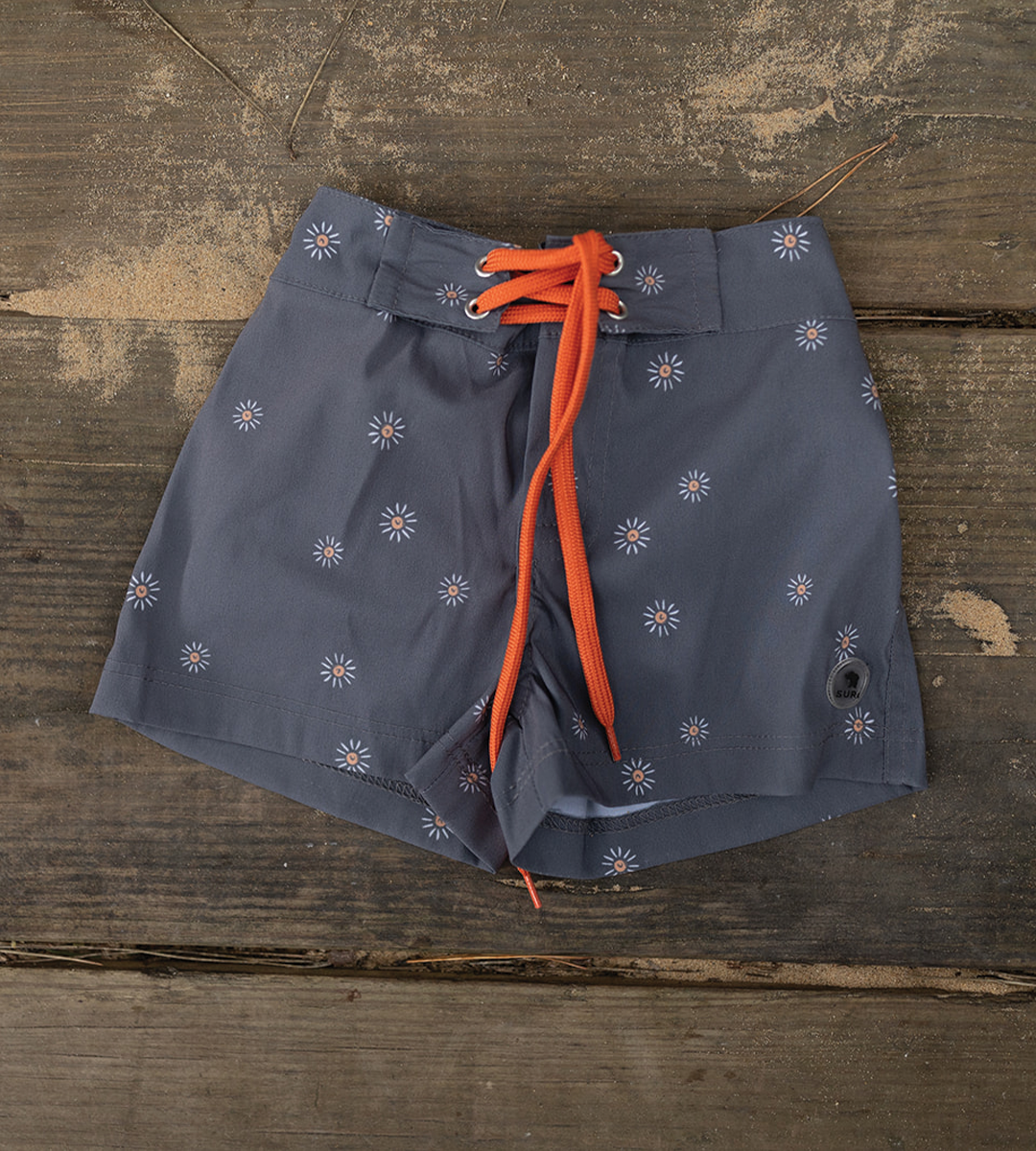 Daisy White - Swim Shorts